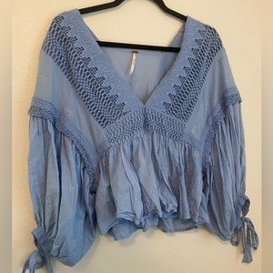 Free people babydoll blouse